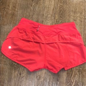 Lululemon speed up shorts